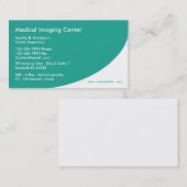 Visitekaartjes voor medische radiologie (Voorkant / Achterkant)