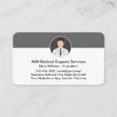 Visitekaartjes voor medische thema's (Voorkant)