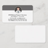 Visitekaartjes voor medische thema's (Voorkant / Achterkant)