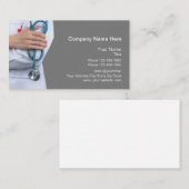 Visitekaartjes voor medische thema's (Voorkant / Achterkant)