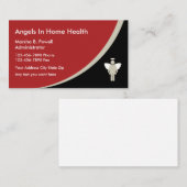 Visitekaartjes voor medische thuiszorg (Voorkant / Achterkant)