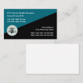 Visitekaartjes voor medische thuiszorg RN (Voorkant / Achterkant)