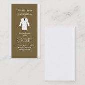 Visitekaartjes voor medische uniformen (Voorkant / Achterkant)