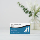 Visitekaartjes voor medische verzorging (Staand voorkant)