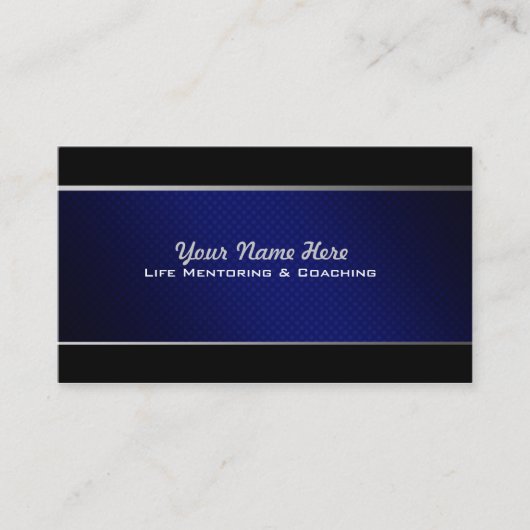 Visitekaartjes voor mentoring en coaching (Voorkant)