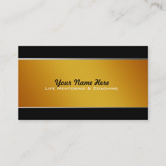 Visitekaartjes voor mentoring en coaching (Voorkant)