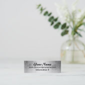 Visitekaartjes voor metaalkijken van gekromd staal (Staand voorkant)