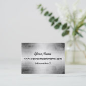 Visitekaartjes voor metaalkijken van gekromd staal (Staand voorkant)