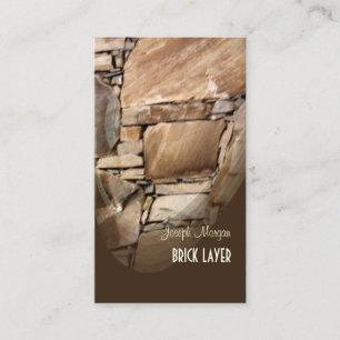 Visitekaartjes voor metselaars en steenbewerkers