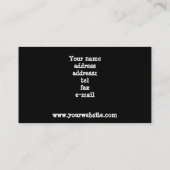 Visitekaartjes voor militaire laarzen (Achterkant)