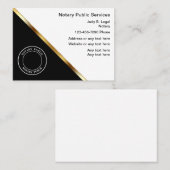 Visitekaartjes voor mobiele telefonie van klasse (Voorkant / Achterkant)