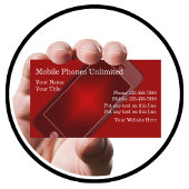 Visitekaartjes voor mobiele telefoons