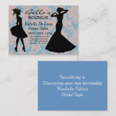 Visitekaartjes voor mode Stylist (Voorkant / Achterkant)