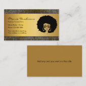 Visitekaartjes voor Mode van categorie (Voorkant / Achterkant)