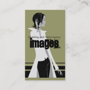 Visitekaartjes voor modellering en Talent Agency