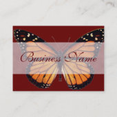 Visitekaartjes voor monoboogvlinders (Achterkant)