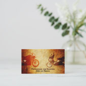 Visitekaartjes voor motorfietsen en scooters (Staand voorkant)