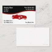 Visitekaartjes voor motorvoertuigen (Voorkant / Achterkant)