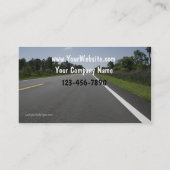 Visitekaartjes voor motorvoertuigen (Achterkant)