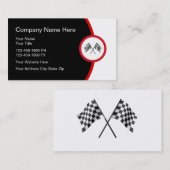 Visitekaartjes voor motorvoertuigen (Voorkant / Achterkant)