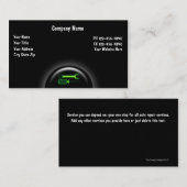 Visitekaartjes voor motorvoertuigen (Voorkant / Achterkant)