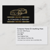 Visitekaartjes voor motorvoertuigen (Voorkant / Achterkant)