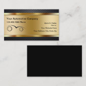 Visitekaartjes voor motorvoertuigen (Voorkant / Achterkant)