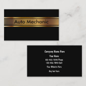 Visitekaartjes voor motorvoertuigen (Voorkant / Achterkant)