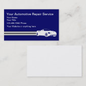 Visitekaartjes voor motorvoertuigen (Voorkant / Achterkant)