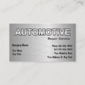 Visitekaartjes voor motorvoertuigen (Voorkant)