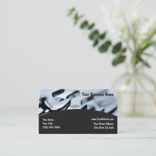 Visitekaartjes voor motorvoertuigen (Staand voorkant)