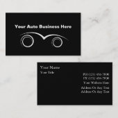 Visitekaartjes voor motorvoertuigen (Voorkant / Achterkant)