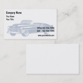 Visitekaartjes voor motorvoertuigen (Voorkant / Achterkant)