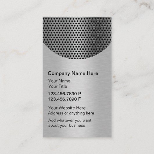 Visitekaartjes voor motorvoertuigen (Voorkant)