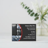 Visitekaartjes voor motorvoertuigen (Staand voorkant)