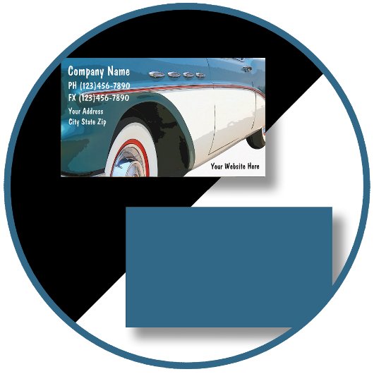 Visitekaartjes voor motorvoertuigen