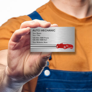Visitekaartjes voor motorvoertuigen