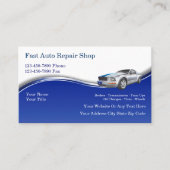 Visitekaartjes voor motorvoertuigen (Voorkant)