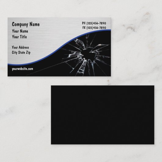 Visitekaartjes voor motorvoertuigen (Voorkant / Achterkant)