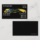 Visitekaartjes voor motorvoertuigen (Voorkant / Achterkant)