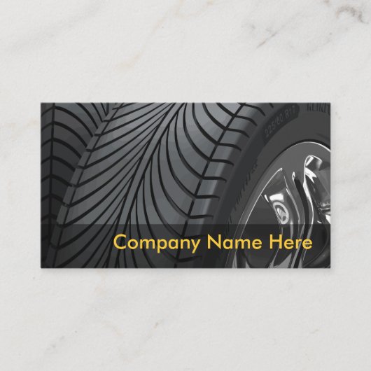 Visitekaartjes voor motorvoertuigen (Voorkant)