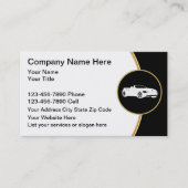 Visitekaartjes voor motorvoertuigen (Voorkant)