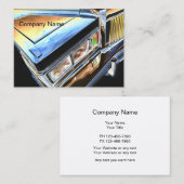 Visitekaartjes voor motorvoertuigen (Voorkant / Achterkant)