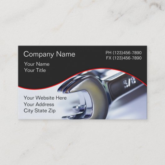 Visitekaartjes voor motorvoertuigen (Voorkant)