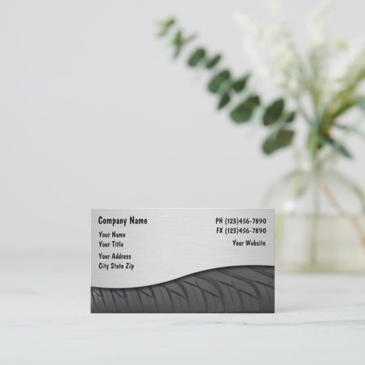 Visitekaartjes voor motorvoertuigen (Staand voorkant)