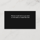 Visitekaartjes voor muntverzamelaars (Achterkant)