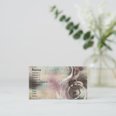 Visitekaartjes voor Music Swirl (Staand voorkant)
