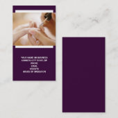 Visitekaartjes voor nageltechnici (Voorkant / Achterkant)