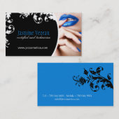 Visitekaartjes voor nageltechnici (Voorkant / Achterkant)