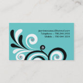 Visitekaartjes voor nageltechnici (Achterkant)